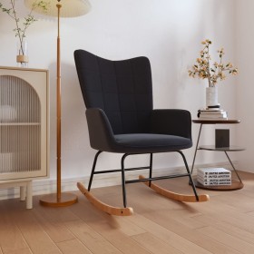 Black fabric rocking chair by vidaXL, Rocking chairs - Ref: Foro24-328013, Price: 129,99 €, Discount: %