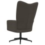 Sillón de relax de terciopelo gris oscuro de vidaXL, Sillones - Ref: Foro24-328096, Precio: 131,99 €, Descuento: %