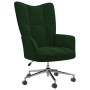 Dark Green Velvet Relaxation Chair by vidaXL, Armchairs - Ref: Foro24-328163, Price: 128,49 €, Discount: %