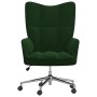 Dark Green Velvet Relaxation Chair by vidaXL, Armchairs - Ref: Foro24-328163, Price: 128,49 €, Discount: %