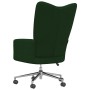 Dark Green Velvet Relaxation Chair by vidaXL, Armchairs - Ref: Foro24-328163, Price: 128,49 €, Discount: %