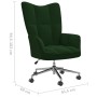 Dark Green Velvet Relaxation Chair by vidaXL, Armchairs - Ref: Foro24-328163, Price: 128,49 €, Discount: %