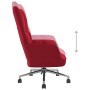 Silla de relajación de terciopelo rojo vino tinto de vidaXL, Sillones - Ref: Foro24-328166, Precio: 137,99 €, Descuento: %