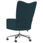 Relaxsessel aus blauem Samt von vidaXL, Sessel - Ref: Foro24-328171, Preis: 134,46 €, Rabatt: %