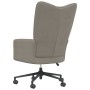 Light Gray Velvet Relaxation Chair by vidaXL, Armchairs - Ref: Foro24-328172, Price: 121,45 €, Discount: %