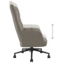 Silla de relajación de terciopelo gris claro de vidaXL, Sillones - Ref: Foro24-328172, Precio: 121,31 €, Descuento: %