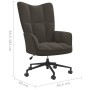 Dunkelgrauer Relaxsessel aus Samt von vidaXL, Sessel - Ref: Foro24-328173, Preis: 121,31 €, Rabatt: %