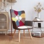 Relaxsessel aus Patchwork-Stoff von vidaXL, Sessel - Ref: Foro24-328183, Preis: 102,33 €, Rabatt: %