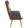 Silla de relajación de tela patchwork de vidaXL, Sillones - Ref: Foro24-328183, Precio: 102,33 €, Descuento: %