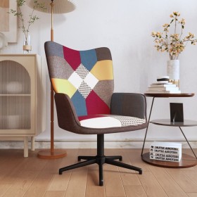 Silla de relajación de tela patchwork de vidaXL, Sillones - Ref: Foro24-328187, Precio: 114,99 €, Descuento: %