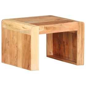 Solid acacia wood side table 43x40x30 cm by vidaXL, Side tables - Ref: Foro24-323588, Price: 80,99 €, Discount: %