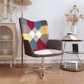 Silla de relajación de tela patchwork de vidaXL, Sillones - Ref: Foro24-328189, Precio: 85,99 €, Descuento: %