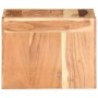 Mesa auxiliar de madera maciza de acacia 43x40x30 cm de vidaXL, Mesas auxiliares - Ref: Foro24-323588, Precio: 80,56 €, Descu...