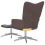 Silla de relajación con reposapiés tela patchwork de vidaXL, Sillones - Ref: Foro24-328190, Precio: 124,51 €, Descuento: %