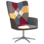 Relaxsessel aus Patchwork-Stoff mit Fußstütze von vidaXL, Sessel - Ref: Foro24-328190, Preis: 124,51 €, Rabatt: %