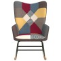 Patchwork fabric rocking chair by vidaXL, Rocking chairs - Ref: Foro24-328191, Price: 122,99 €, Discount: %