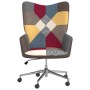 Silla de relajación de tela patchwork de vidaXL, Sillones - Ref: Foro24-328193, Precio: 109,59 €, Descuento: %