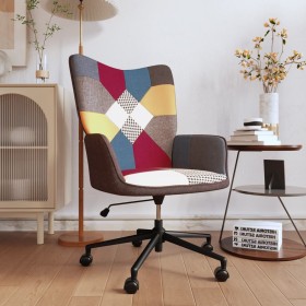 Silla de relajación de tela patchwork de vidaXL, Sillones - Ref: Foro24-328194, Precio: 114,99 €, Descuento: %