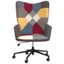 Silla de relajación de tela patchwork de vidaXL, Sillones - Ref: Foro24-328194, Precio: 114,99 €, Descuento: %