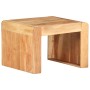 Mesa auxiliar de madera maciza de acacia 43x40x30 cm de vidaXL, Mesas auxiliares - Ref: Foro24-323588, Precio: 80,56 €, Descu...