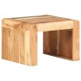 Mesa auxiliar de madera maciza de acacia 43x40x30 cm de vidaXL, Mesas auxiliares - Ref: Foro24-323588, Precio: 80,56 €, Descu...