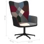 Relaxsessel aus Patchworkstoff von vidaXL, Sessel - Ref: Foro24-328199, Preis: 117,38 €, Rabatt: %