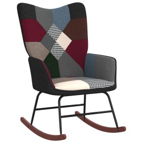 Patchwork fabric rocking chair by vidaXL, Rocking chairs - Ref: Foro24-328203, Price: 157,99 €, Discount: %