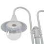 Garden street lamp with 2 white aluminum lights E27 220 cm by vidaXL, Outdoor lighting - Ref: Foro24-44208, Price: 104,99 €, ...