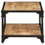 Mesa de centro de madera maciza de mango rugosa 90x45x35 cm de vidaXL, Mesas de centro - Ref: Foro24-328265, Precio: 128,55 €...