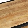 Mesa de centro de madera maciza de mango rugosa 90x45x35 cm de vidaXL, Mesas de centro - Ref: Foro24-328265, Precio: 128,55 €...