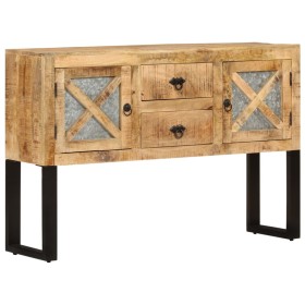 Aparador de madera de mango rugosa 110x30x74 cm de vidaXL, Aparadores - Ref: Foro24-328275, Precio: 200,99 €, Descuento: %