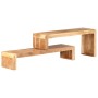 TV stand made of 2 solid acacia wood pieces by vidaXL, TV Furniture - Ref: Foro24-323589, Price: 204,22 €, Discount: %