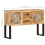 Aparador de madera de mango rugosa 110x30x74 cm de vidaXL, Aparadores - Ref: Foro24-328275, Precio: 199,77 €, Descuento: %