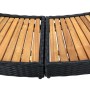 Edge of hot tub made of black acacia wood PE rattan by vidaXL, Pool and spa accessories - Ref: Foro24-310092, Price: 425,82 €...