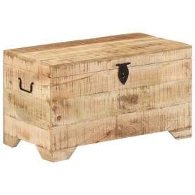 Rough Mango Wood Storage Chest by vidaXL, Storage trunks - Ref: Foro24-328293, Price: 182,82 €, Discount: %