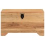 Cofre de almacenamiento de madera de acacia maciza de vidaXL, Baúles de almacenamiento - Ref: Foro24-328294, Precio: 149,68 €...