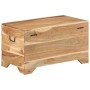 Cofre de almacenamiento de madera de acacia maciza de vidaXL, Baúles de almacenamiento - Ref: Foro24-328294, Precio: 149,68 €...