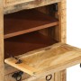 Zapatero de 4 niveles con cajón madera de mango rugosa de vidaXL, Zapateros y organizadores de calzado - Ref: Foro24-328297, ...