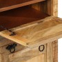 Zapatero de 4 niveles con cajón madera de mango rugosa de vidaXL, Zapateros y organizadores de calzado - Ref: Foro24-328297, ...