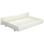 Bed frame with 2 drawers white pine wood 90x200 cm by vidaXL, Beds and slatted bases - Ref: Foro24-3060497, Price: 198,33 €, ...