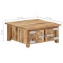 Couchtisch aus massivem Mangoholz, 67 x 67 x 30 cm von vidaXL, Couchtisch - Ref: Foro24-328308, Preis: 151,99 €, Rabatt: %