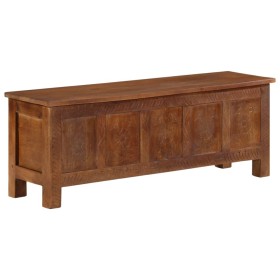 Solid mango wood storage box 110x30x40 cm by vidaXL, Storage trunks - Ref: Foro24-328310, Price: 236,54 €, Discount: %