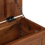 Solid mango wood storage box 110x30x40 cm by vidaXL, Storage trunks - Ref: Foro24-328310, Price: 236,23 €, Discount: %