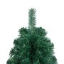 Half artificial Christmas tree with green PVC support 240 cm by vidaXL, Christmas trees - Ref: Foro24-328416, Price: 61,66 €,...