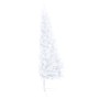 Halber künstlicher Weihnachtsbaum mit weißem PVC-Ständer 120 cm von vidaXL, Weihnachtsbäume - Ref: Foro24-328417, Preis: 21,3...