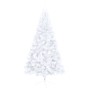 Half artificial Christmas tree with white PVC support 150 cm by vidaXL, Christmas trees - Ref: Foro24-328418, Price: 26,51 €,...