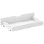 Bed frame with 2 drawers white pine wood 100x200 cm by vidaXL, Beds and slatted bases - Ref: Foro24-3060487, Price: 222,99 €,...