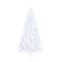 Half artificial Christmas tree with white PVC support 180 cm by vidaXL, Christmas trees - Ref: Foro24-328419, Price: 24,50 €,...