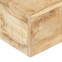 Solid mango wood coffee table 80x80x28 cm by vidaXL, Coffee table - Ref: Foro24-323592, Price: 223,54 €, Discount: %