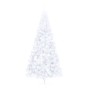 Half artificial Christmas tree with white PVC stand 210 cm by vidaXL, Christmas trees - Ref: Foro24-328420, Price: 50,76 €, D...